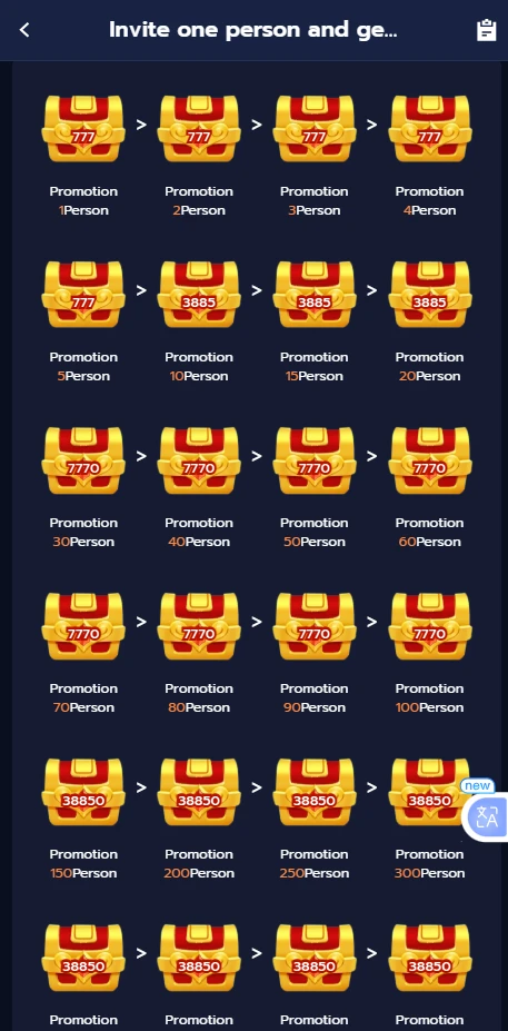 888ace game Referral program